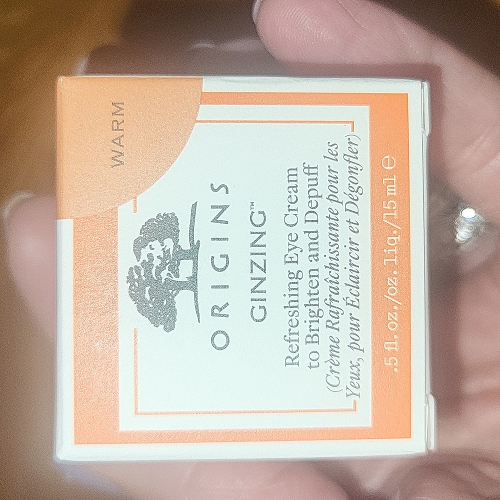 Origins Ginzing Refreshing Eye Cream *New in Box* .5oz